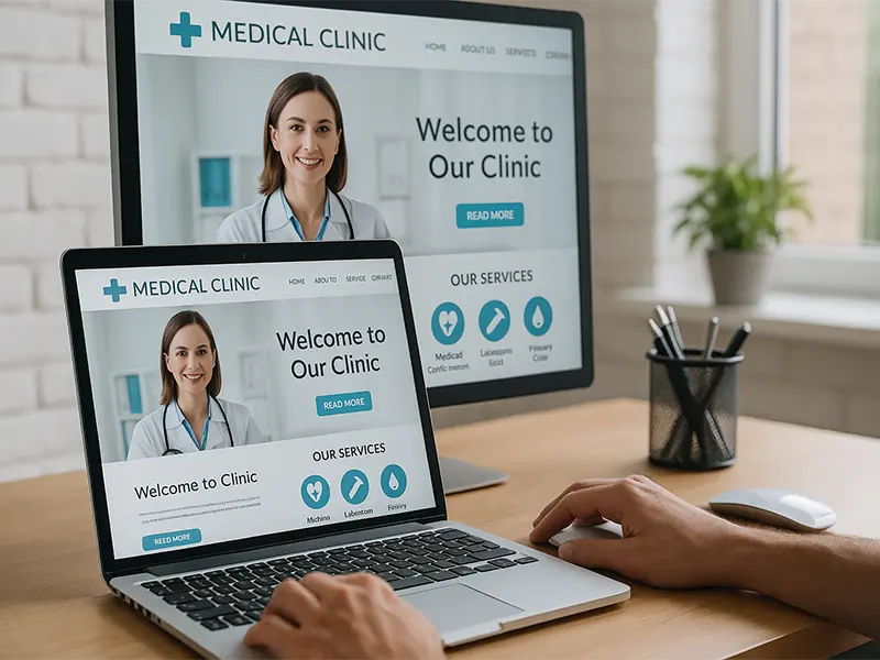 Website Development for Medical Clinics photo